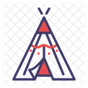 Indian Tent Tent Camp Icon
