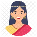 Indian Woman Indian Female Human Icon