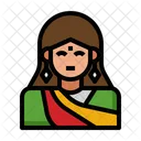 Indian Woman Indian Pilgrim Icon