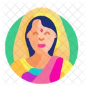 Indian Woman  Symbol