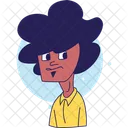 Indian Young Boy  Icon