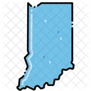 Indiana States Location Icon