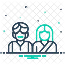 Indianer Bartiger Mann Turban Symbol