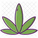 Indica Leaf Marijuana Icon