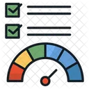 Metricas De Desempeno Evaluacion De Desempeno Analisis Icono