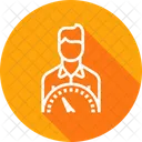 Employe Performance Indicateur Icône