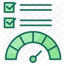 Mesures De Performance Evaluation Des Performances Analyse Icône