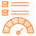 Mesures De Performance Evaluation Des Performances Analyse Icône