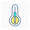 Thermometer Indication Low Symbol