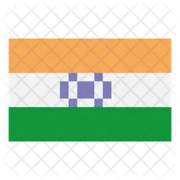 Indien Flag Symbol