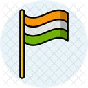 Indien Flagge  Symbol