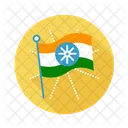 Indien Nationalflagge  Symbol