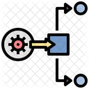 Indirect Transmission Spread Icône