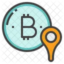 Bitcoin Indirizzo Posizione Icon