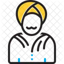 Indisch Turban Orientalisch Symbol