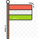 Indische Flagge  Symbol