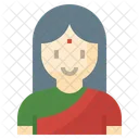 Indische Frau  Icon