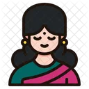 Indische Frau  Icon