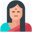 Indische Frau  Icon