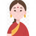 Indische Frau  Icon