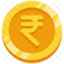 Indische Rupie Geld Wahrung Symbol