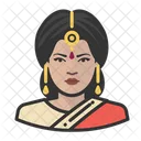 Indische Frau  Icon