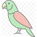 Indischer Ringneck Sittich Indischer Ringneck Sittich Haustier Symbol