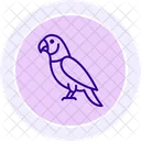 Indischer Halsbandsittich Symbol