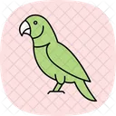 Indischer Ringneck Sittich Indischer Ringneck Sittich Haustier Symbol