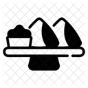 Servieren Dip Sosse Symbol