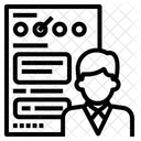 個人評価、鑑定、査定 アイコン