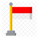 인도네시아 국기 인도네시아 인도네시아 아이콘