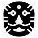 Indonesian Mask Cultural Mask Tribal Mask Icon