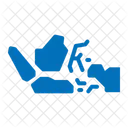 Indonesie Carte Geographie Icône