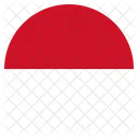 Indonesien Indonesisch Land Symbol