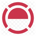 Indonesien Flagge Symbol