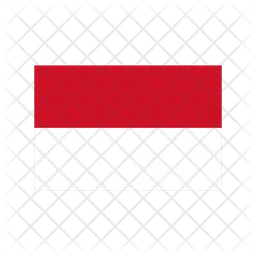 Indonesien Flag Symbol