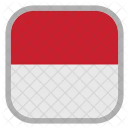 Indonesien Flag Symbol