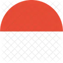 Indonesien Flagge Welt Symbol