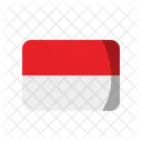 Indonesische Flagge  Symbol