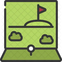 Indoor Golf  Icon
