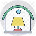 Electricity Lamp Indoor Icon