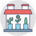 Indoor Plants House Icon
