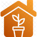 집 식물 아이콘
