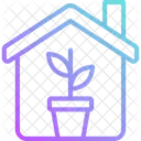집 식물 아이콘