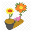 Nature Flower Plants Icon