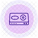 Induction Cooktop Vinductioncooktop Appliance Icon