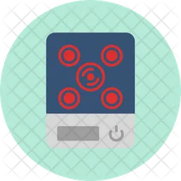 Induction stove  Icon