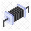 Inductor Electronics Coil Icon