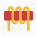 Coil Electrical Component Flat Icon